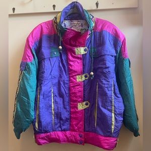 Vintage Colour Block Jacket